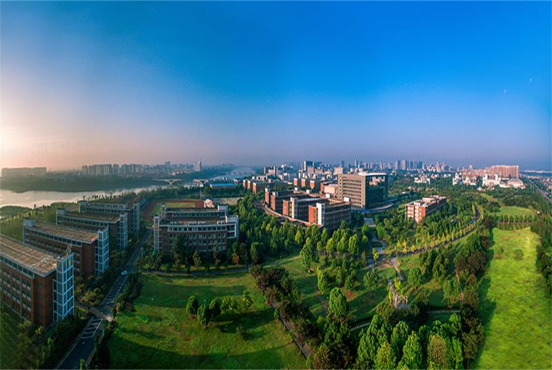 山东建筑大学航拍图片